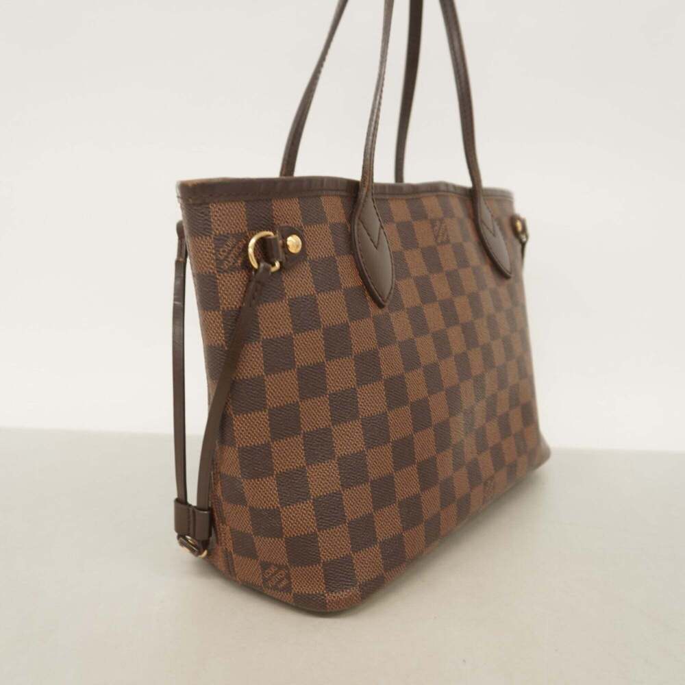 LOUIS VUITTON Authentic Brown Damier Neverfull PM Tote Bag - Picture 2 of 13